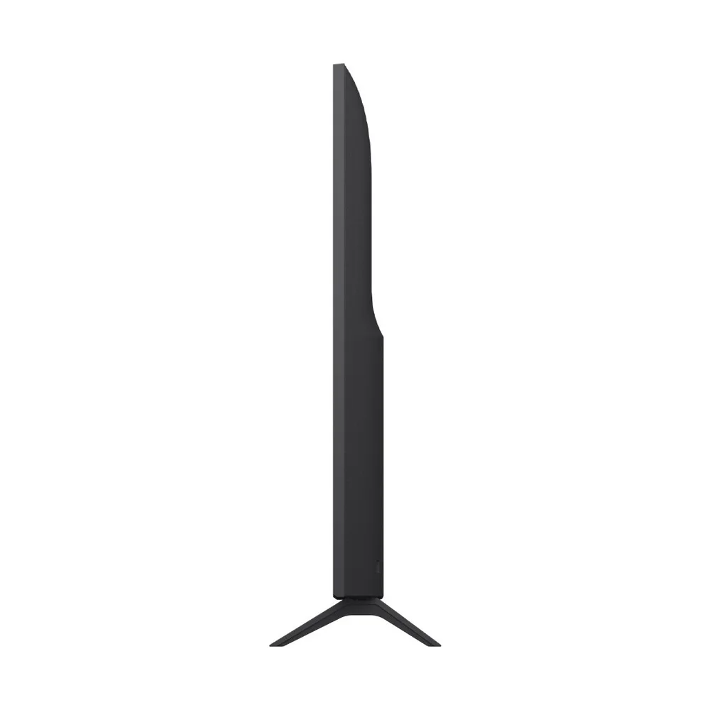 Smart Tivi LG UHD AI 4K 55 inch nhìn cạnh bên với chân đế